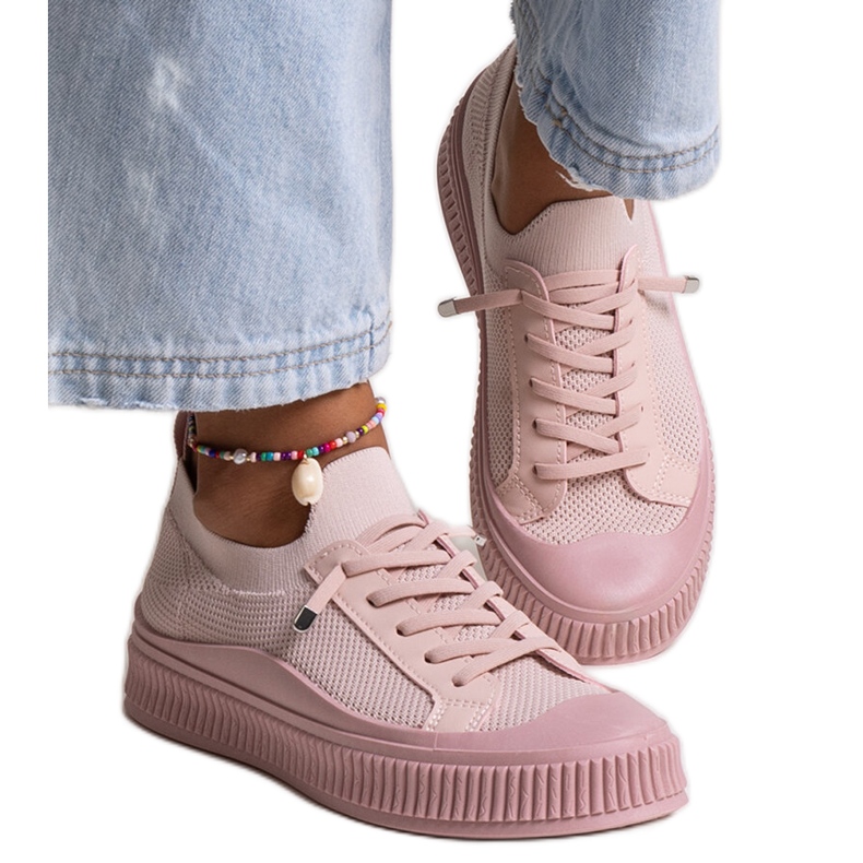 Beżowe trampki slip on Callimaco beżowy