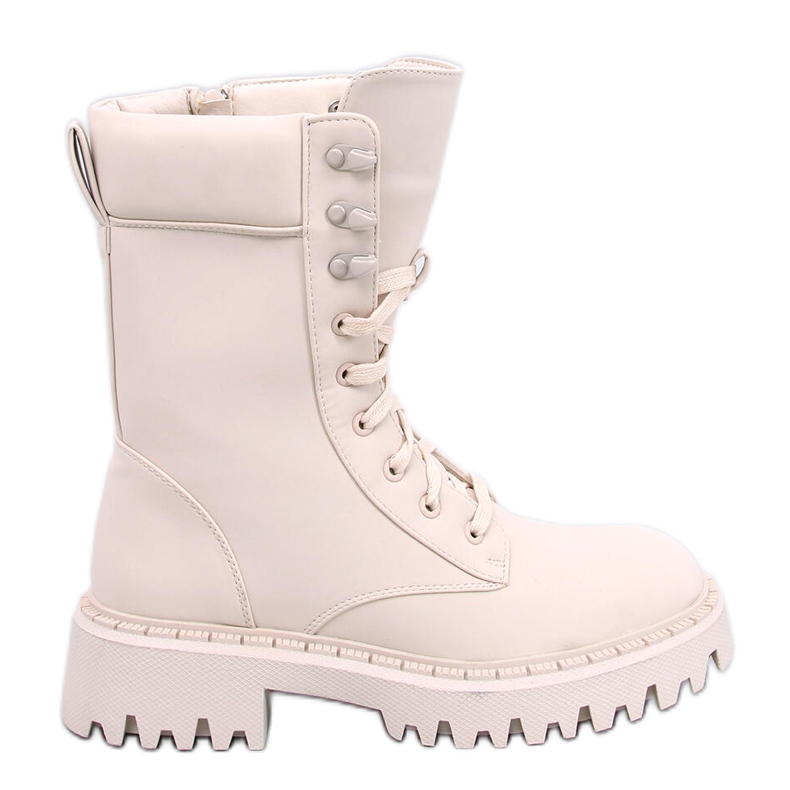 Workery sznurowane Tamas Beige beżowy