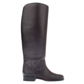 Marco Shoes Oficerki Marley Szerokie czarne