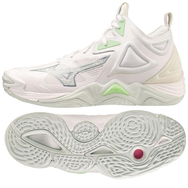 New Balance Buty Mizuno Wave Momentum 3 Mid M V1GC231735 białe