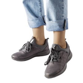 Szare wsuwane sneakersy Anatole