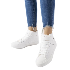 Białe ocieplane trampki Big Star V274541F