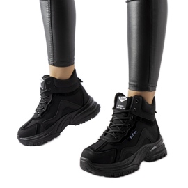 Czarne trapery Lee Cooper LCJ-23-44-1976L