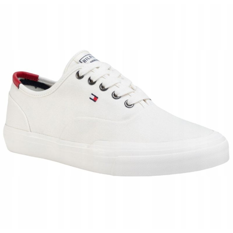 Buty Tommy Hilfiger Core Oxford Twill Sneaker M FM0FM02670 białe