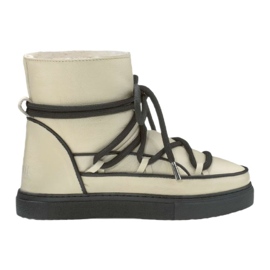 Buty Inuiki Full Leather Pastelle W 70202-088 beżowy