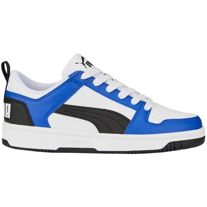 Buty Puma Rebound Layup Lo Sl Jr 370490 19 białe