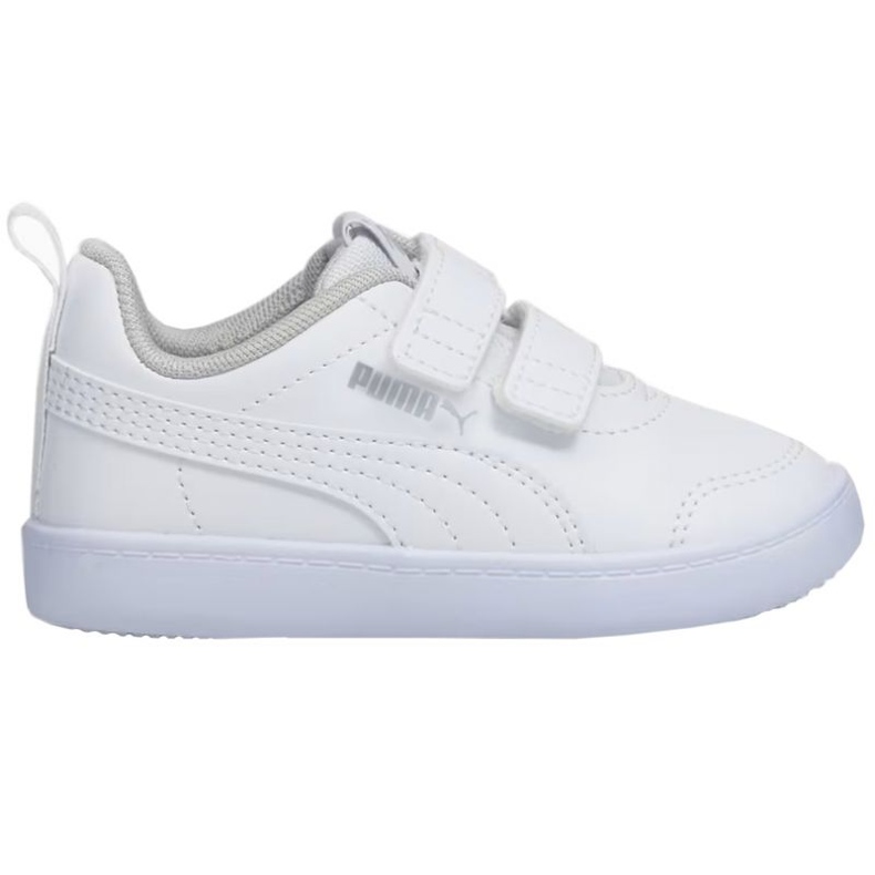 Buty Puma Courtflex v2 V Inf Jr 371544 04 białe