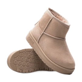 Buty śniegowce Big Star Emu MM374056 beżowy