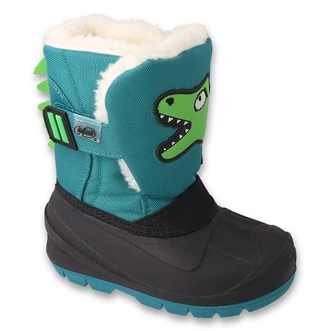 Befado obuwie dziecięce śniegowiec 160X016 zielone
