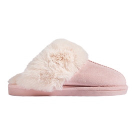 Kapcie damskie różowe Shelovet
