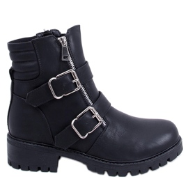 Botki militarne Terry Black czarne