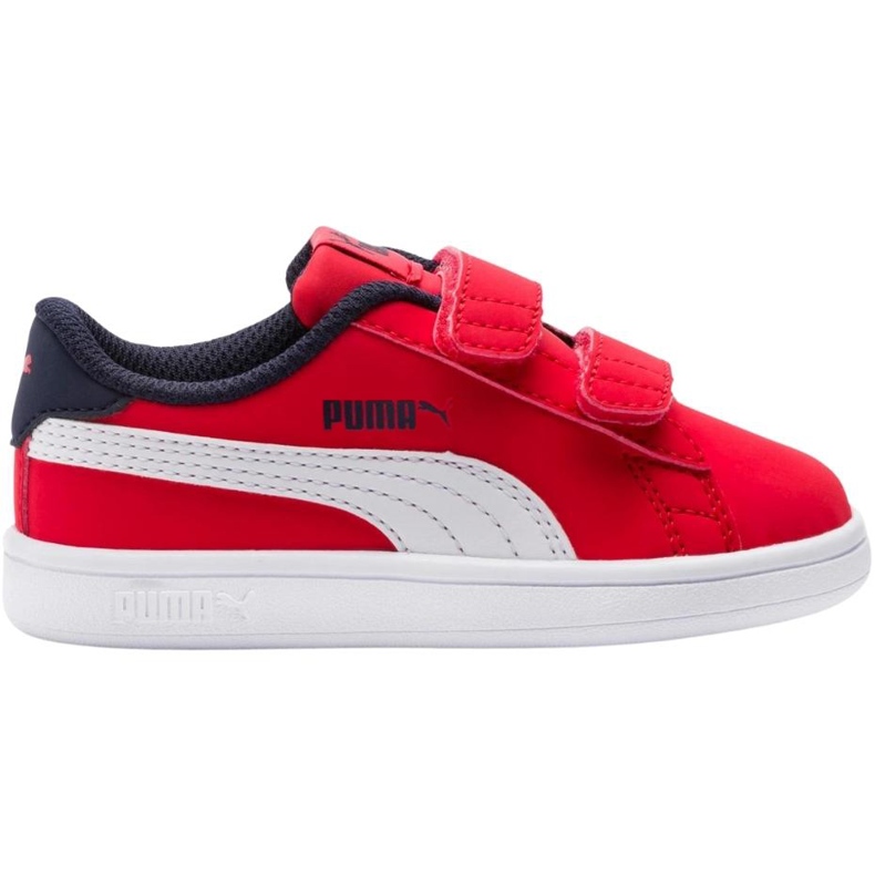 Buty dla dzieci Puma Smash v2 Buck V Ps High Risk R czerwone 365183 07