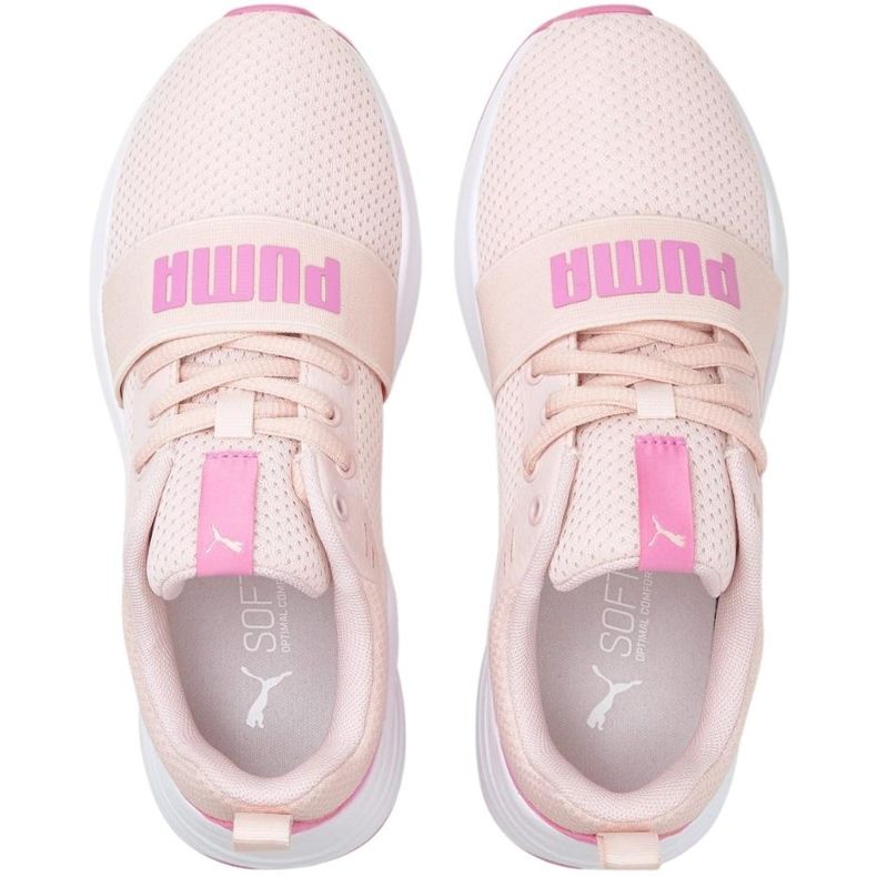 Buty dla dzieci Puma Wired Run Jr beżowe 374214 18 beżowy