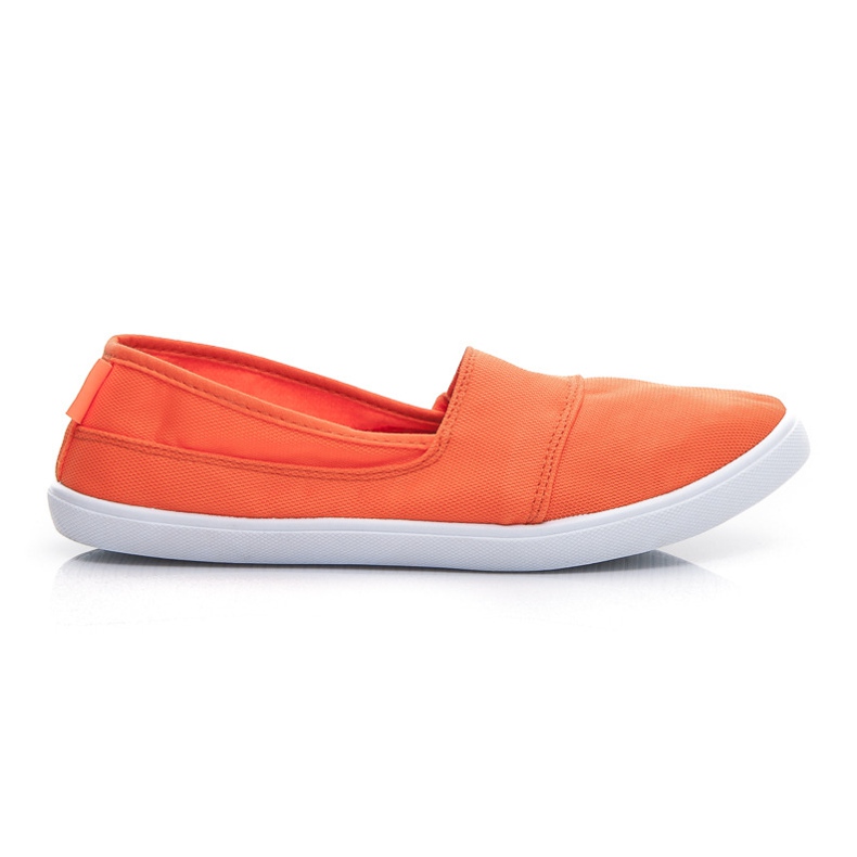 Vices Wsuwane Trampki Slip On pomarańczowe