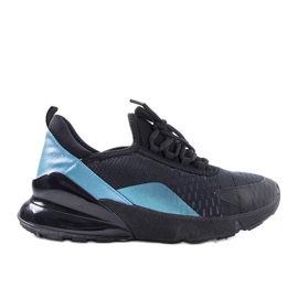 Czarne sneakersy sportowe Pellius