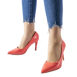 Różowe szpicowate szpilki Agrate