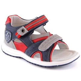 McKinley Sandały na rzepy McKeylor Jr JAN225 multikolor niebieskie