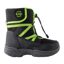 Czarne śniegowce Lee Cooper LCJ-22-44-1366K