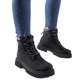 Czarne ocieplane klasyczne workery Bentley