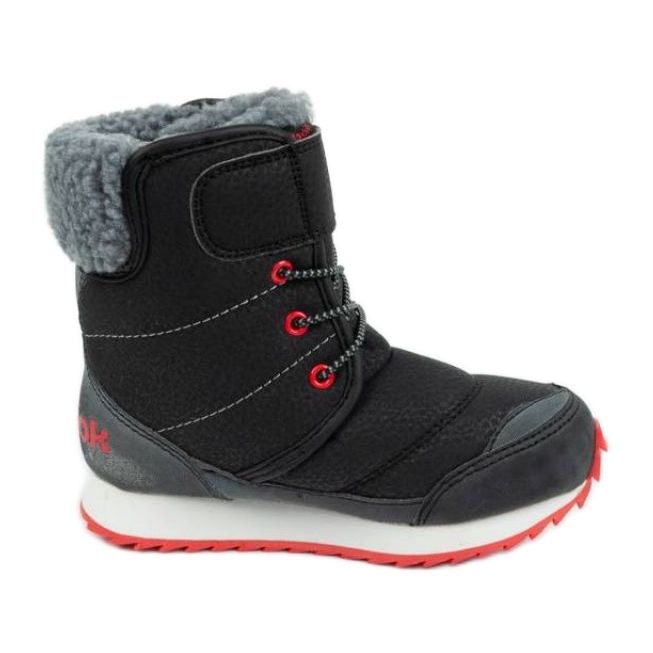 Buty, śniegowce Reebok Snow Prime Jr AR2710 czarne