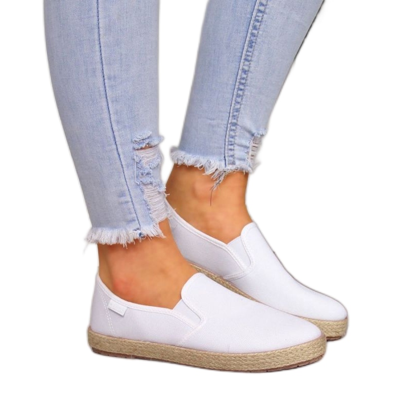 Espadryle Big Star W DD274015 białe