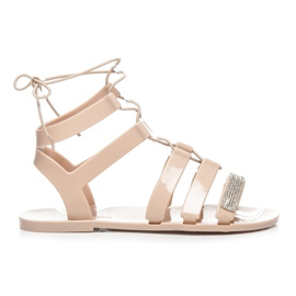 L. Day Gumowe rzymianki brązowe