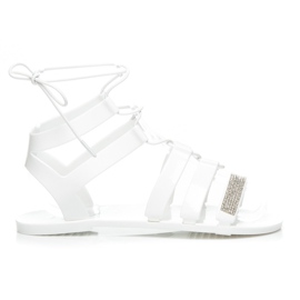 L. Day Gumowe Rzymianki białe