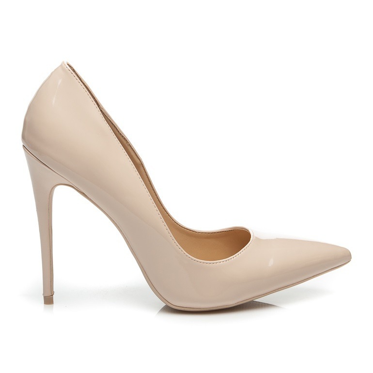 Vices Modne szpilki brązowe