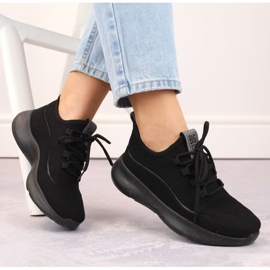 Buty sportowe ażurowe Big Star W INT1961B czarne