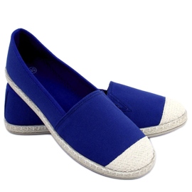 Espadryle damskie Casto Navy niebieskie