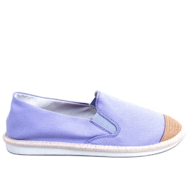 Espadryle damskie Alba Purple fioletowe