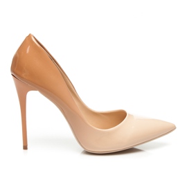 Yes Mile Szpilki Ombre brązowe