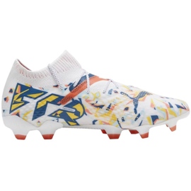 Buty piłkarskie Puma Future 7 Ultimate Creativity FG/AG M 107836 01 białe