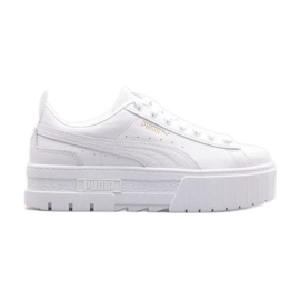 Buty Puma Mayze Lth Jr 384527-01 białe