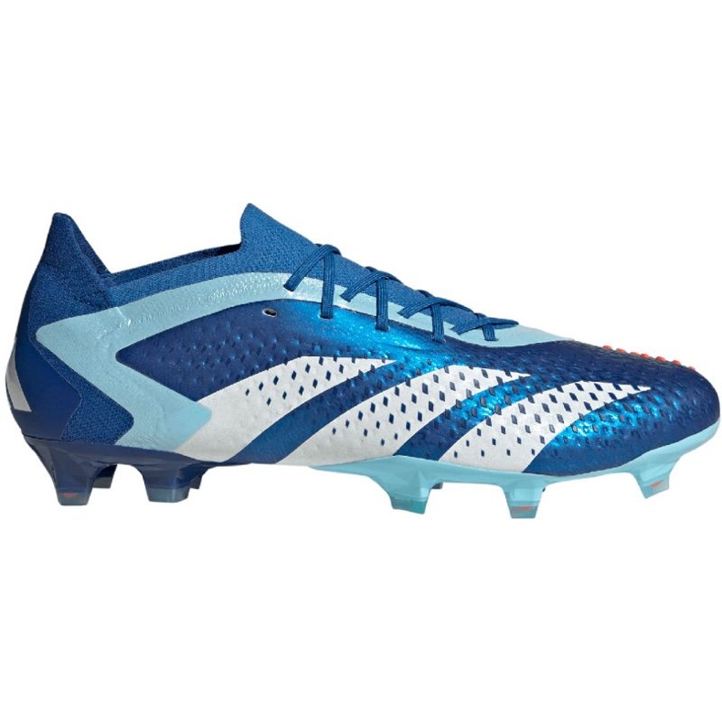 Buty piłkarskie adidas Predator Accuracy.1 L Fg M GZ0031 niebieskie