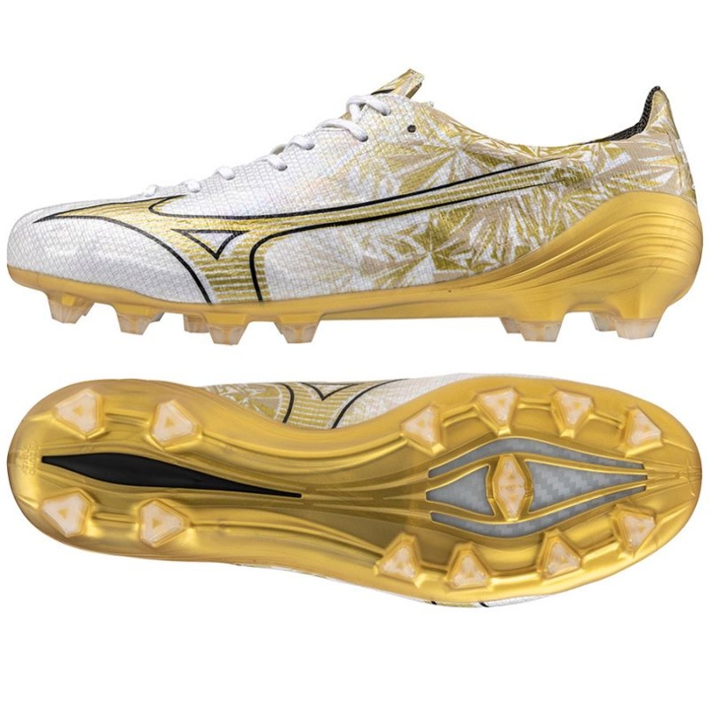 Buty piłkarskie Mizuno Morelia Alfa Japan Md P1GA246050 białe