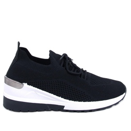 Buty sportowe skarpetkowe Faggio Black czarne