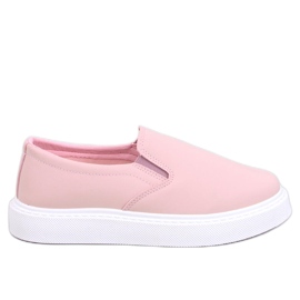 Trampki slip-on Allams Pink różowe