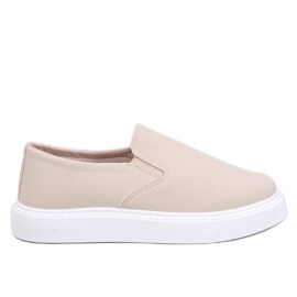 Trampki slip-on Allams Beige beżowy