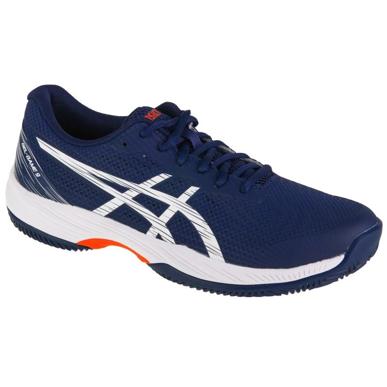Buty do tenisa ziemnego Asics Gel-Game 9 Clay/Oc M 1041A358-400 granatowe