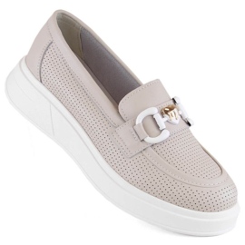 Ugg Półbuty S. Barski na platformie W LR720 OLI251A