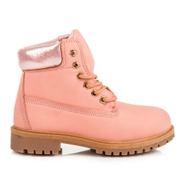 Via Giulia  Traperki dla dziewczynki różowe