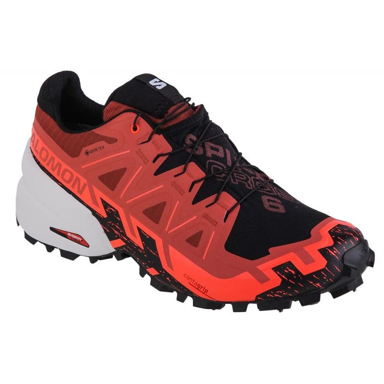 Buty do biegania Salomon Spikecross 6 Gtx M 472707 czerwone
