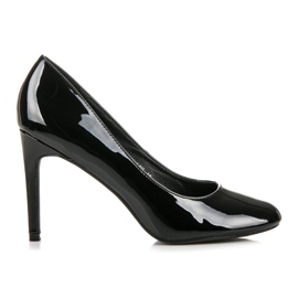 Comer Lakierowane szpilki czarne