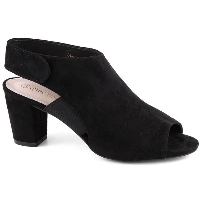 Sandały Potocki CA42312 W WOL231 czarne