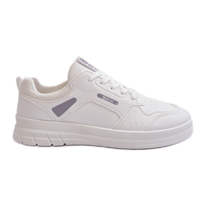 Damskie Sneakersy Memory Foam System Big Star NN274A483 Białe