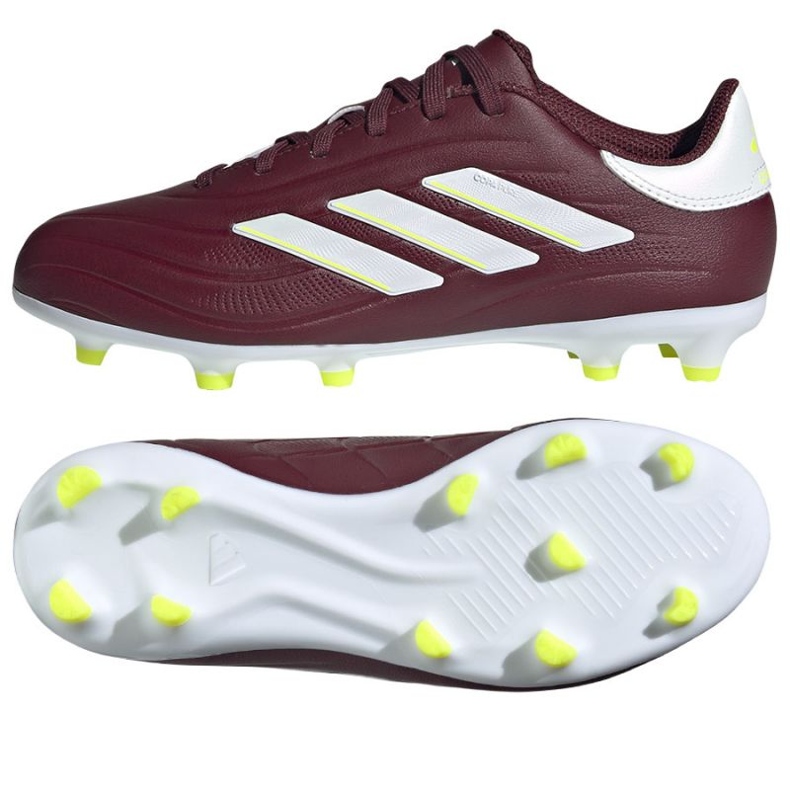 Buty piłkarskie adidas Copa Pure.2 League Fg Jr IE7494 czerwone