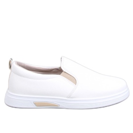 Trampki slip-on Alliot White/Beige białe