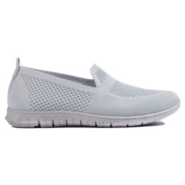 Wsuwane trampki slip on szare