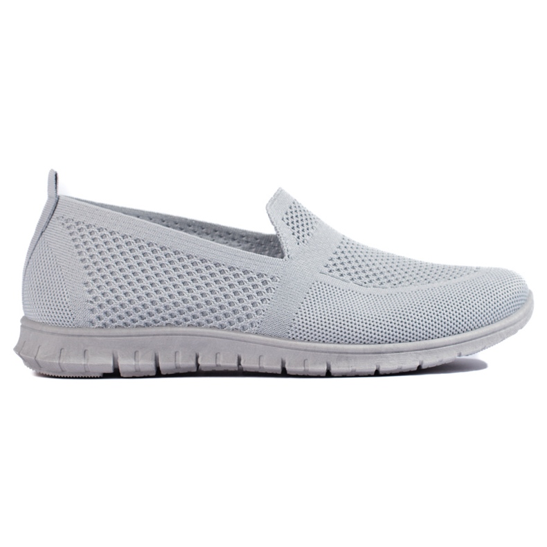 Wsuwane trampki slip on szare